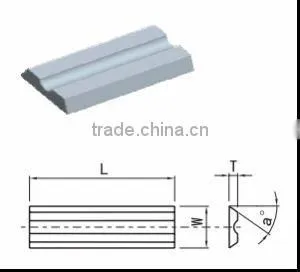 Reversible woodworking Knives for portable planers