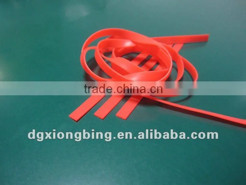 Colorful silicone rubber elastic band