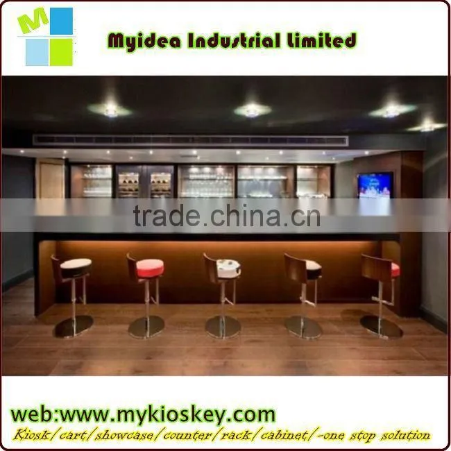 mdf baord glass top office reception counter design beauty salon reception counter