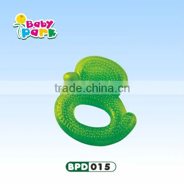 colorful hot sale high quality silicone baby teether 2015