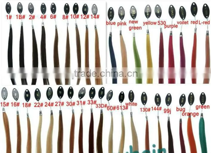 two tone clip in hair extension colored ombre clip in remy hair extension