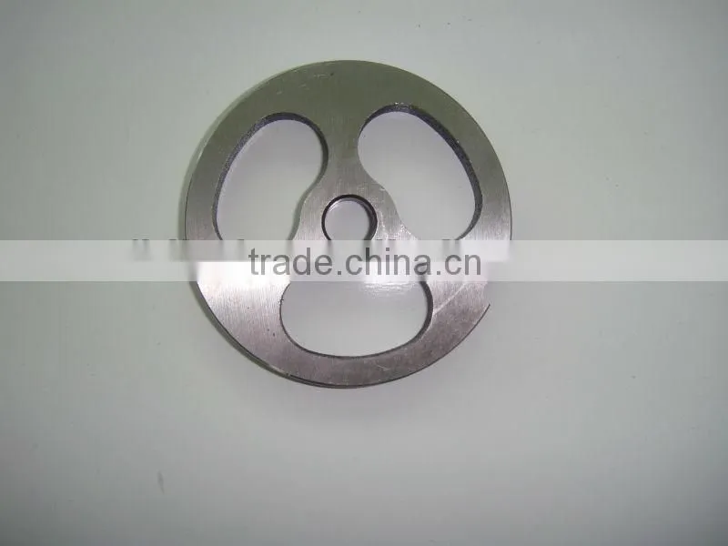 12# carne plato amoladora, Meat chopper plate with three holes /meat grinde plate