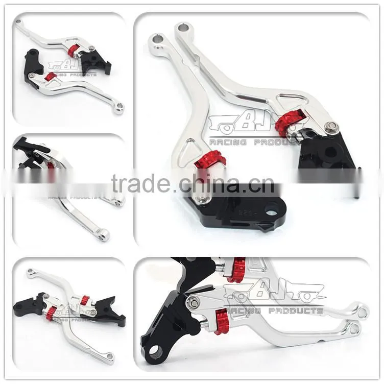 BJ-LS-010 Customized CNC Aluminum Short Motorbike Adjustable Motorcycle Brake Clutch Lever for Ducati 821 MONSTER 2014-2015