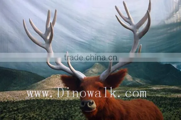 Hot Sale Factoty Trade Assurance Red Deer Robot Simulation Animal
