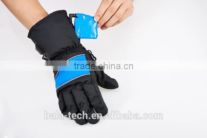battery heated winter heated sports gloves