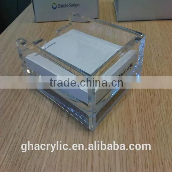GH-RZ603 customized acrylic racks for office ,customized acrylic box for pen
