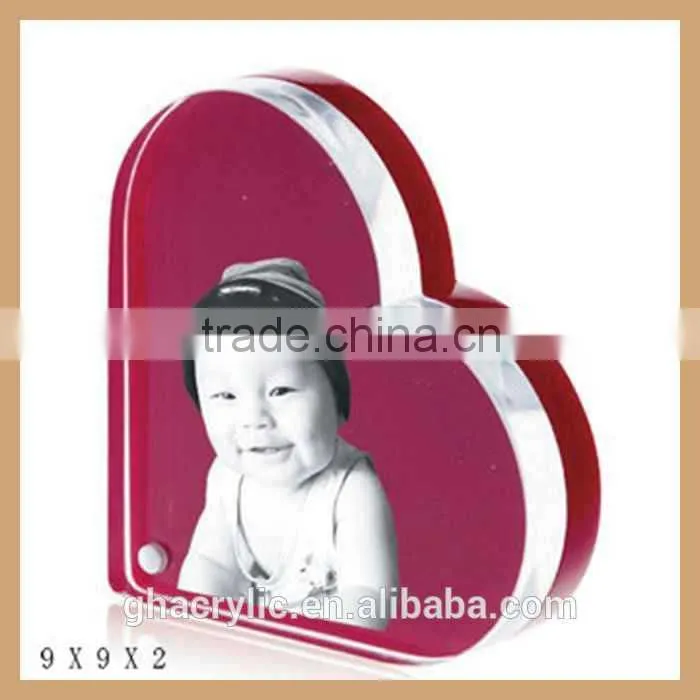 Various acrylic photo frame,customized magnetic photo frame