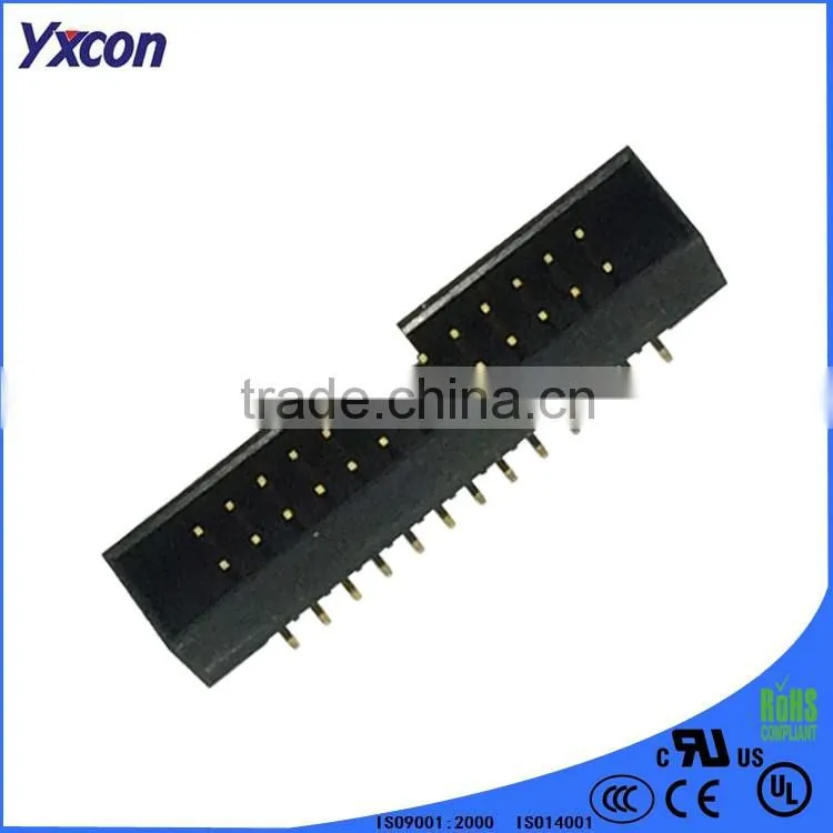 Made in China 2.0mm pitch high quality dual row vertical SMT box header connector