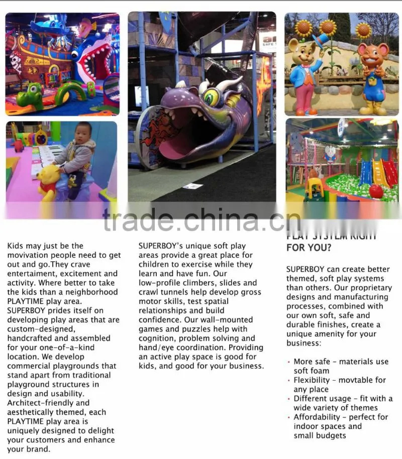 Free Design Profitable Sculpted Foam Soft Play Wholesale 1410-24E