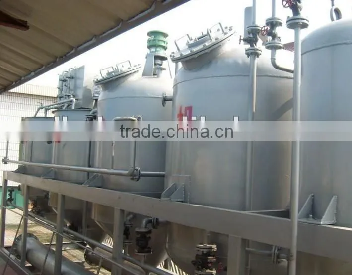 2T-100T best seller high quality cooking oil refinery equipment for palm oil