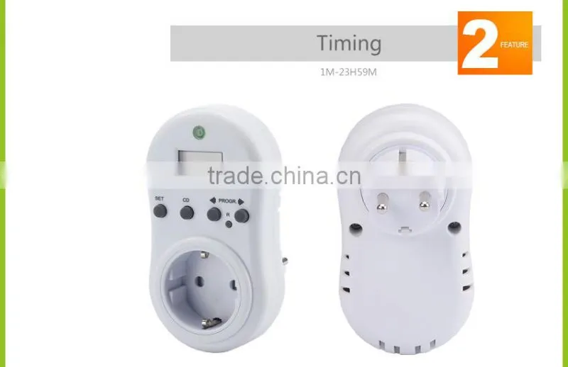 110v-230v minute electrical timer, programmable multi electrical timer switch outlet