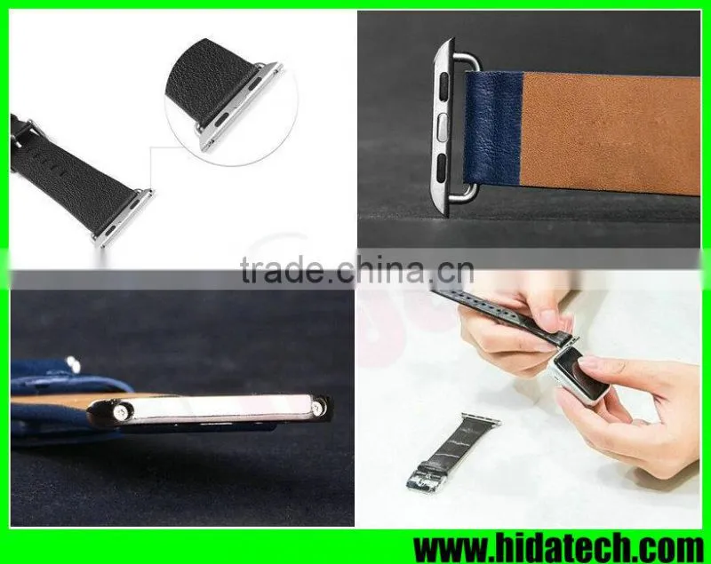 Stainless Steel Watch Strap Watch Band Connector Adapter for Apple Watch