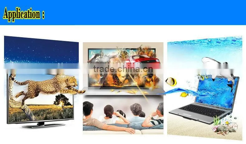 2.0 HDMI cable braided metal shell with ethernet support 3d 4K 2160p multiple media