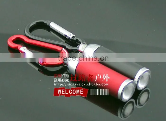 Goread 1W focusable zoom AG13 aluminum mini led flashlight keychain