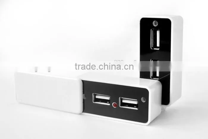 Magic foldable 4 port usb hub with customized logo as promotional gift