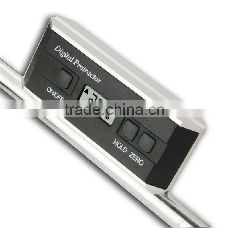 Digital 3-in-1 Protractor Angle Finder 0 ~ 360 degree V-Groove Slope Level Inclinometer