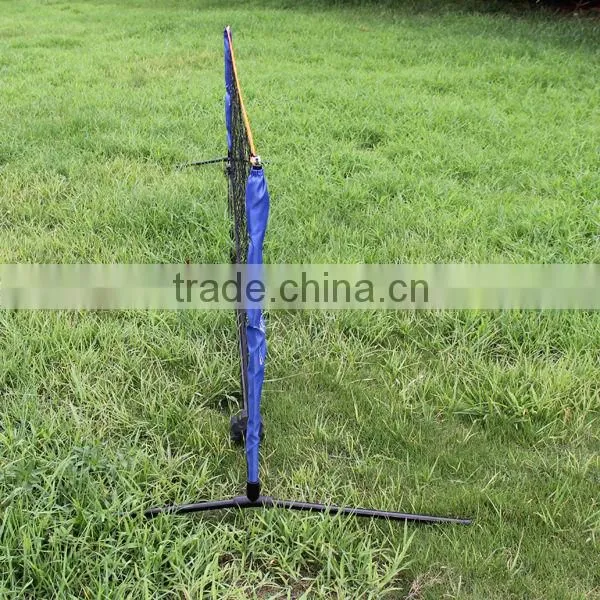 Hot Sale Mini Portable Tennis Net, Steel poles tennis pole with net