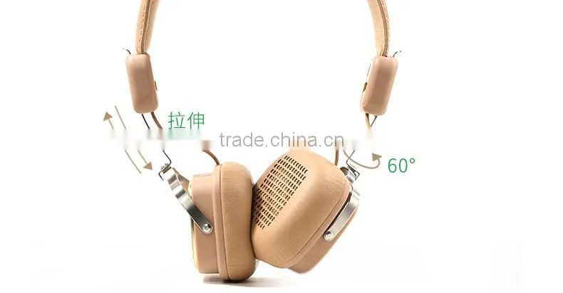 High-End Stylish Foldable Ti Alloy Earphone Stereo Bluetooth Headphone with Ergonomic Design Model HSM4