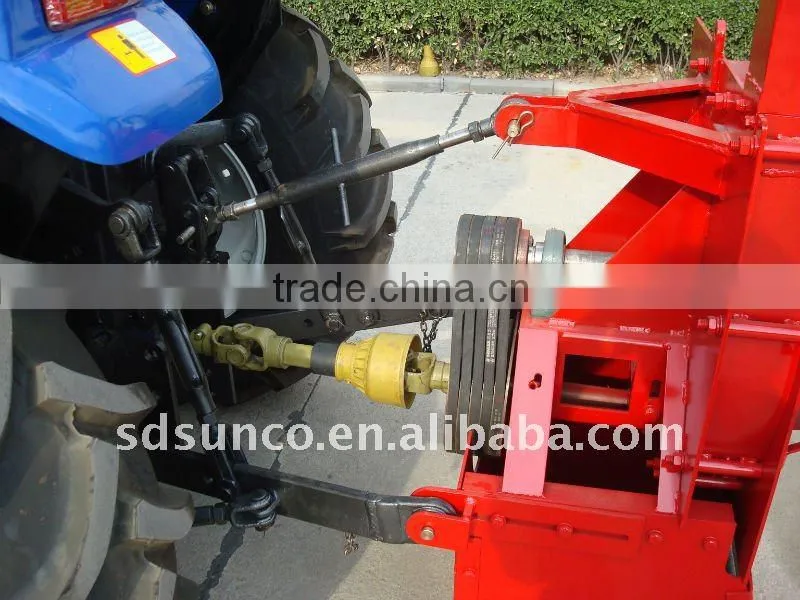 Tractor PTO driven WC-6 Wood Chipper for tree branch