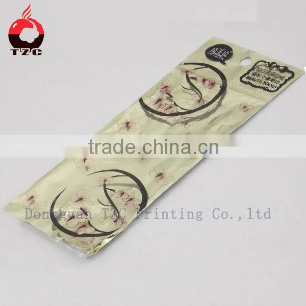 OPP aluminum foil bag for beauty tools
