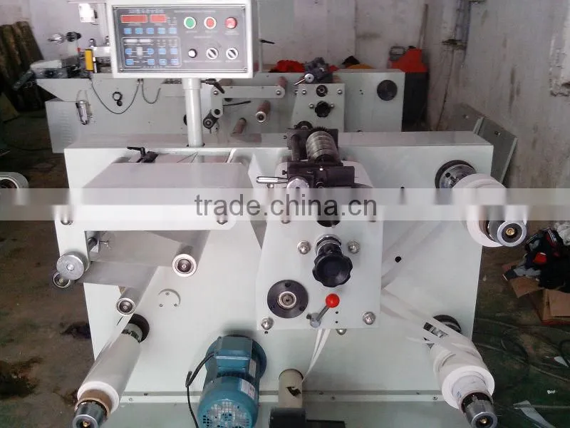 Narrow Web Film Label Slitting and Rewinding Machine