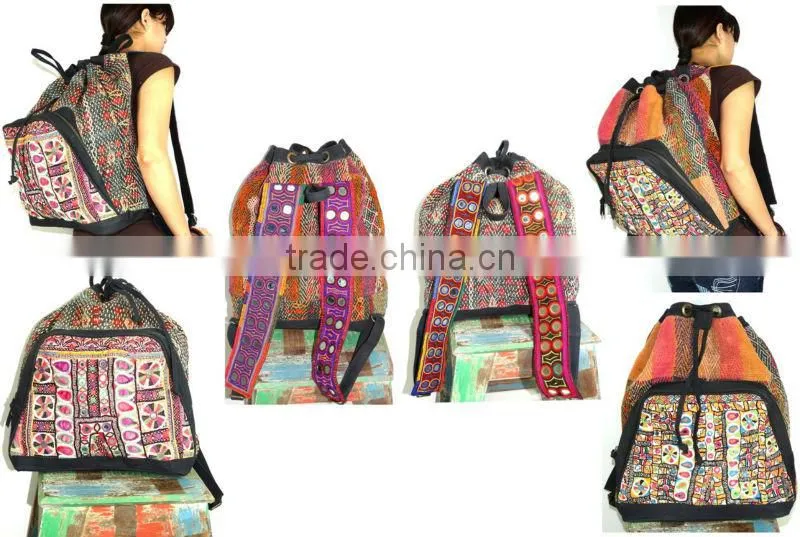 girls school backpack messanger bag vintage shoulder bag