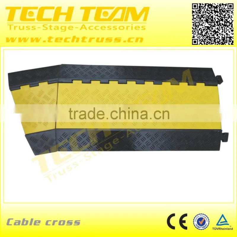 Very Popular Heavy duty 5-Channel cable ramp (10T loading)