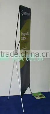 X Banner Stand Exhibition Banner Tension Display Folding Promotional Stand