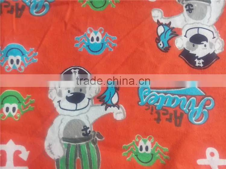 hot sale custom flannel fabric china supplier