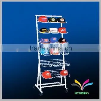 Backlit display merchandising beer shelf wobbler display in supermarket