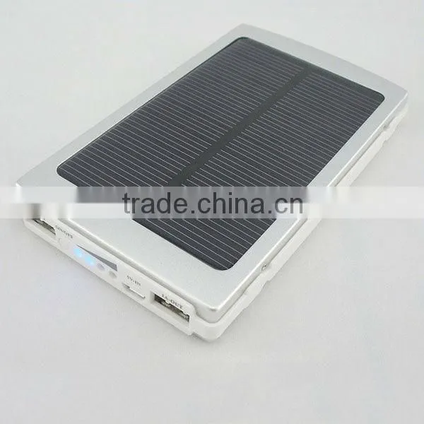 2015 Factory Price High Quality New Solar Power Bank Charger Station 10000mah For All Digital Devices