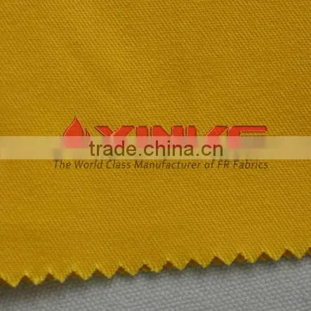 anti-static fire resistant workwear fabric for protective clothing