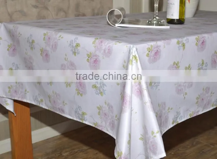 Wholesale printing table cloth wedding,cloth table cloths, rectangular table cloth