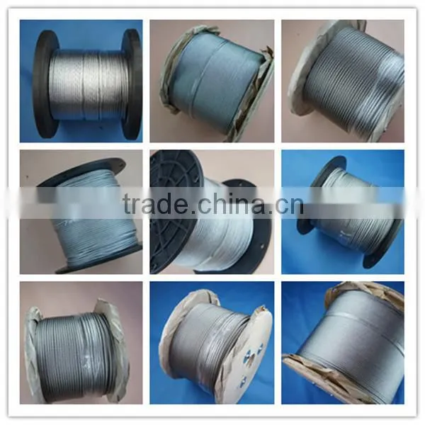 DIN 3055 steel cable 7x7 2mm