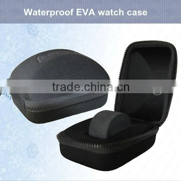 EVA watch pouch protective case with EVA foam and zipper