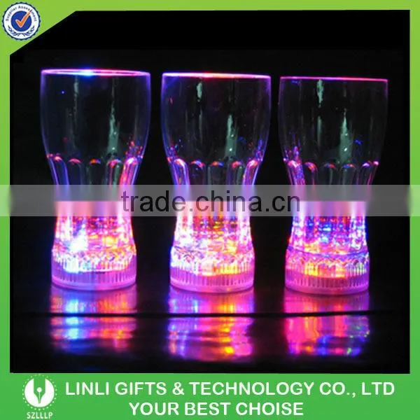 2016 Multicolor Led Flashing Cola Cup For Bar