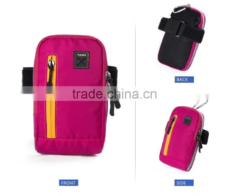 2015 Outdoor Nylon Sport Armband, Lightweight Running Bag