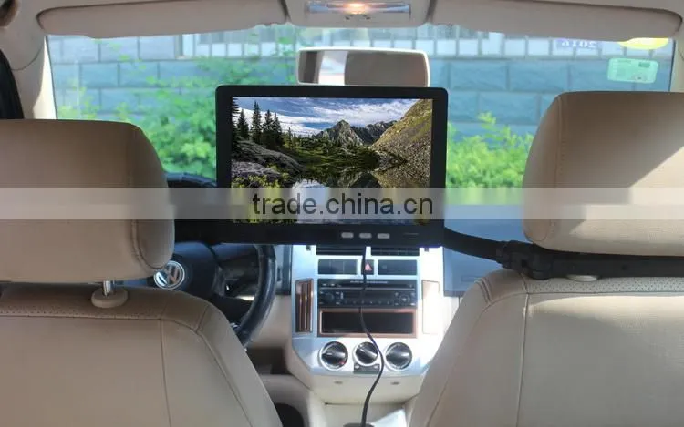 10 Inch Car Headrest LCD Advertising Tablet PC With Customized Software