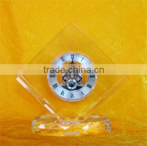 Excellent High Quality Gift Crystal Clock Wholesale