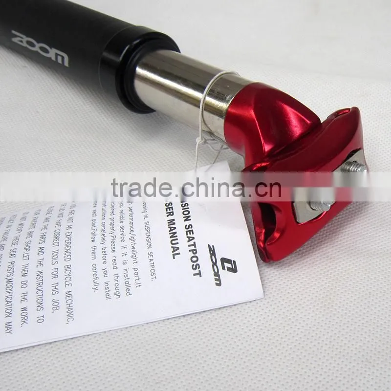 ZOOM SPS-405 27.2/31.6mm Bike Alloy Seat Post Bicycle Adjustable Seatpost Suspension Seatpost