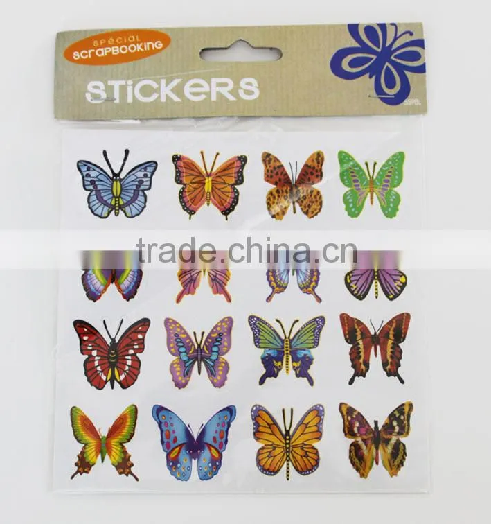 ECO-friendly non-toxic self-adhesive alphabet letter paper label sticker