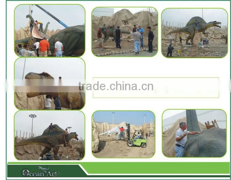 2014 hot-selling dinosaur crafts fiberglass dinosaur model