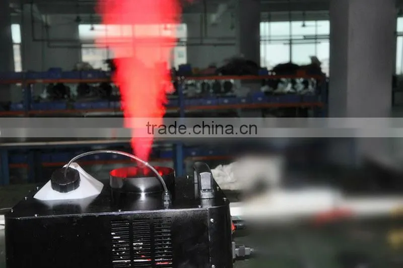 RGB Color DMX LED Vertical Smoke Fog machine 1550W