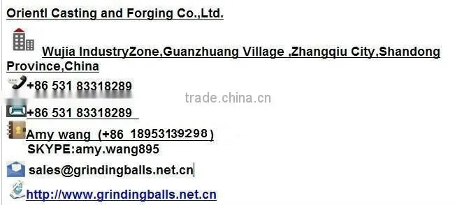 high carbon alloy steel grinding ball