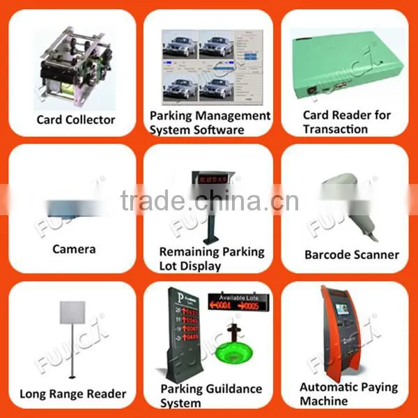 Parking System with Proximity Card Dispenser
