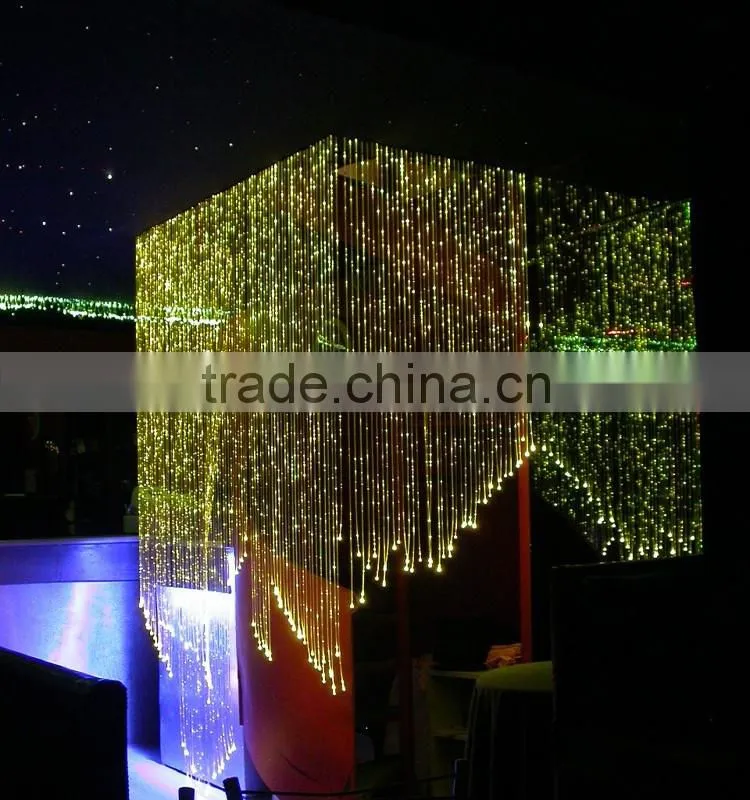 2016 nice fiber optic curtain light for bar decoration