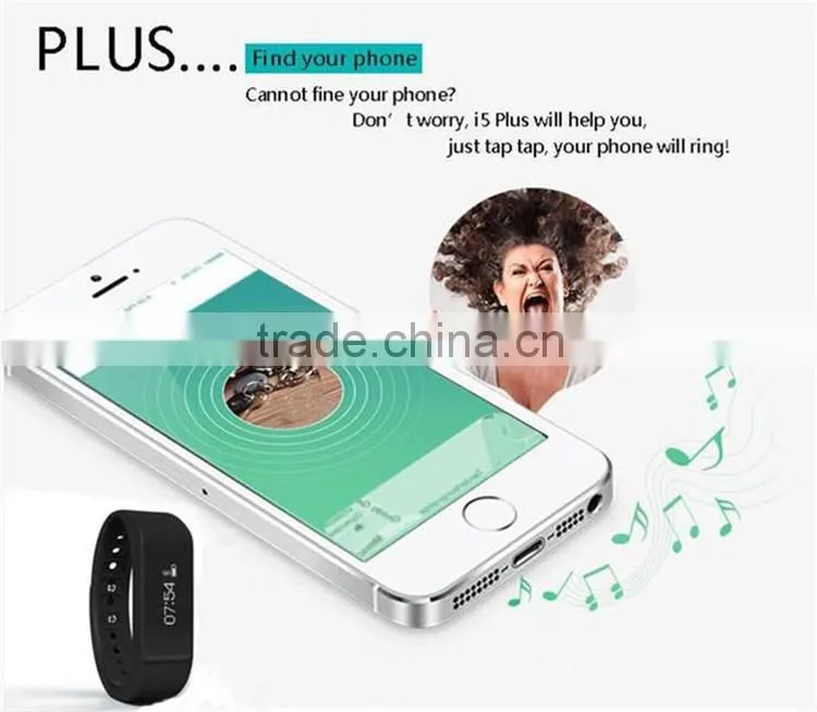 i5 plus smart bracelet Wireless charge Bluetooth smart