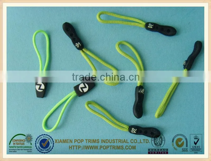 Rubber Zipper puller with new design