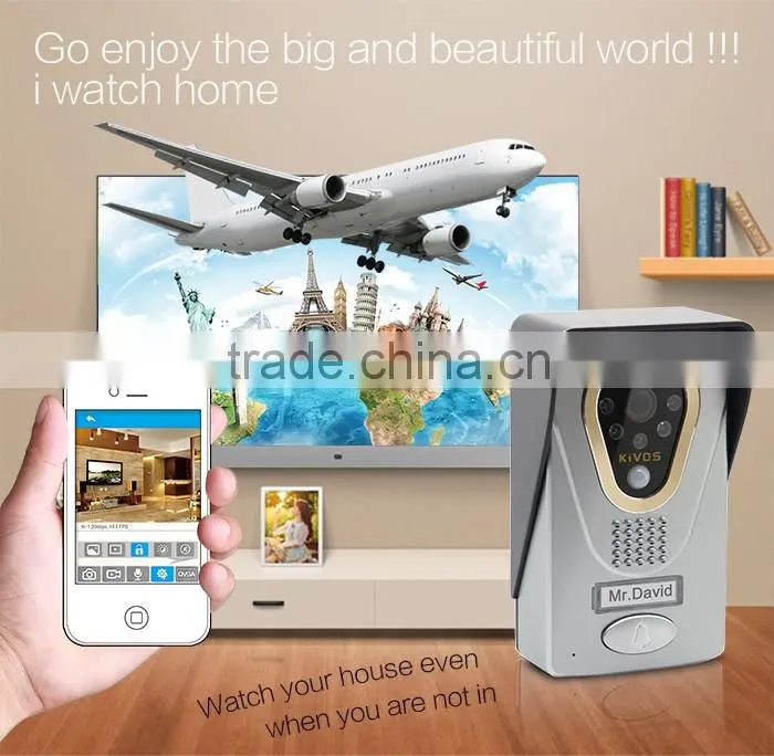 KIVOS Factory OEM waterproof wireless wifi doorbell