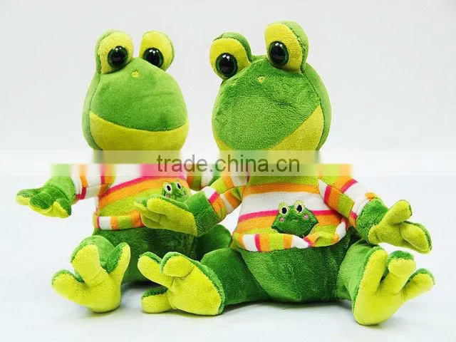 30cm fashional popular customized plush hedgehog animal toy with silk bowtie for valentine festival